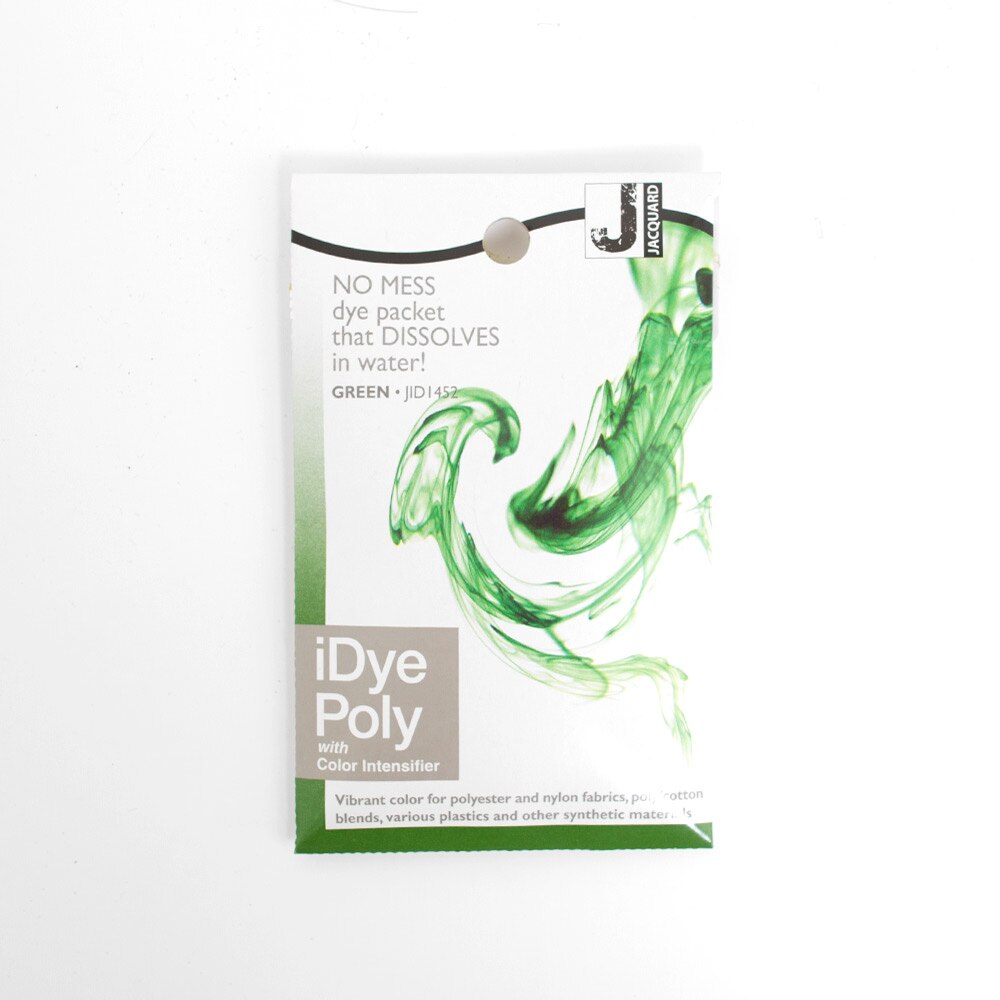 Jacquard, Fabric Dye, Art & School, iDye, Poly, 14gm, 47172, Poly Green